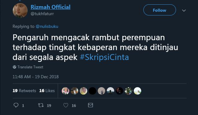 10 Cuitan lucu judul skripsi bertema cinta, auto baper