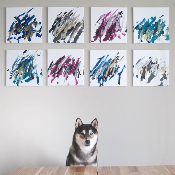 10 Lukisan anjing ini jadi karya seni, harga termahal Rp 72 juta