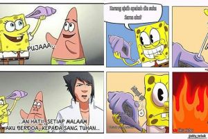 12 Meme lucu SpongeBob dan kerang ajaib ini endingnya ngeselin