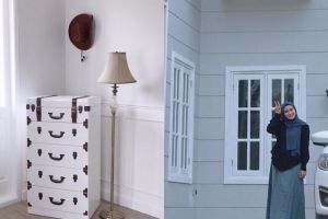 10 Potret Rumah baru Natalie Sarah, semuanya dicat serba putih