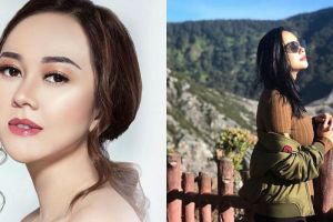 10 Gaya liburan Aura Kasih, dari gunung hingga pantai