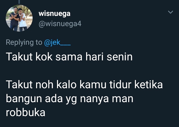 13 Cuitan lucu 'takut kok sama hari senin' ini bikin senyum tipis