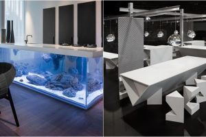 12 Inspirasi meja dapur unik, percantik rumah di awal tahun 2019