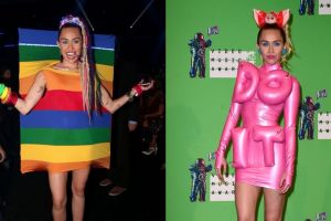 10 Gaya busana Miley Cyrus, dari vulgar hingga nyentrik