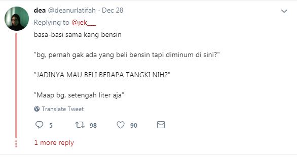 10 Cuitan lucu basa-basi abang penjual ini endingnya bikin ngakak