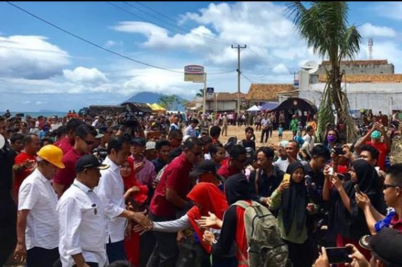 Batal lantik Kepala BNPB, ini 10 foto aktivitas Jokowi di Lampung