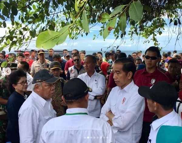 Batal lantik Kepala BNPB, ini 10 foto aktivitas Jokowi di Lampung