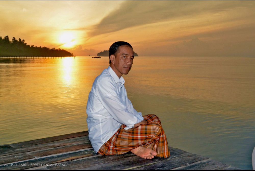 5 Beda perayaan tahun baru Jokowi selama menjabat presiden