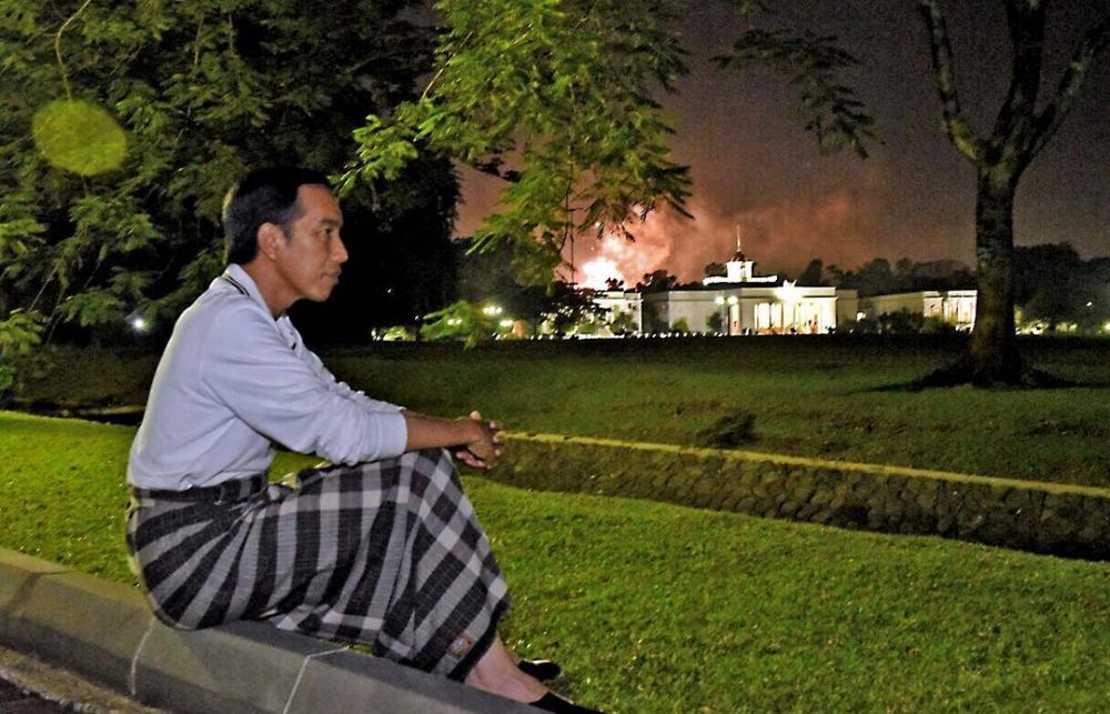5 Beda perayaan tahun baru Jokowi selama menjabat presiden