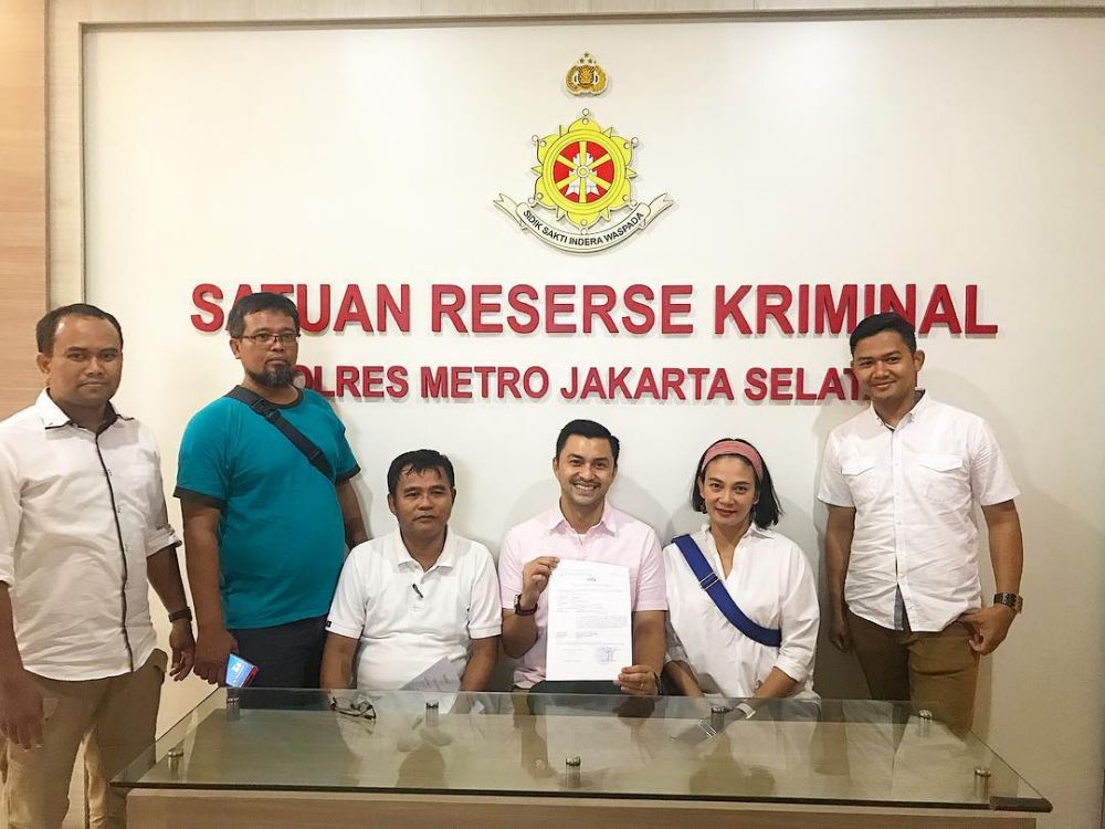 Anjasmara resmi laporkan soal hidung istri ke polisi