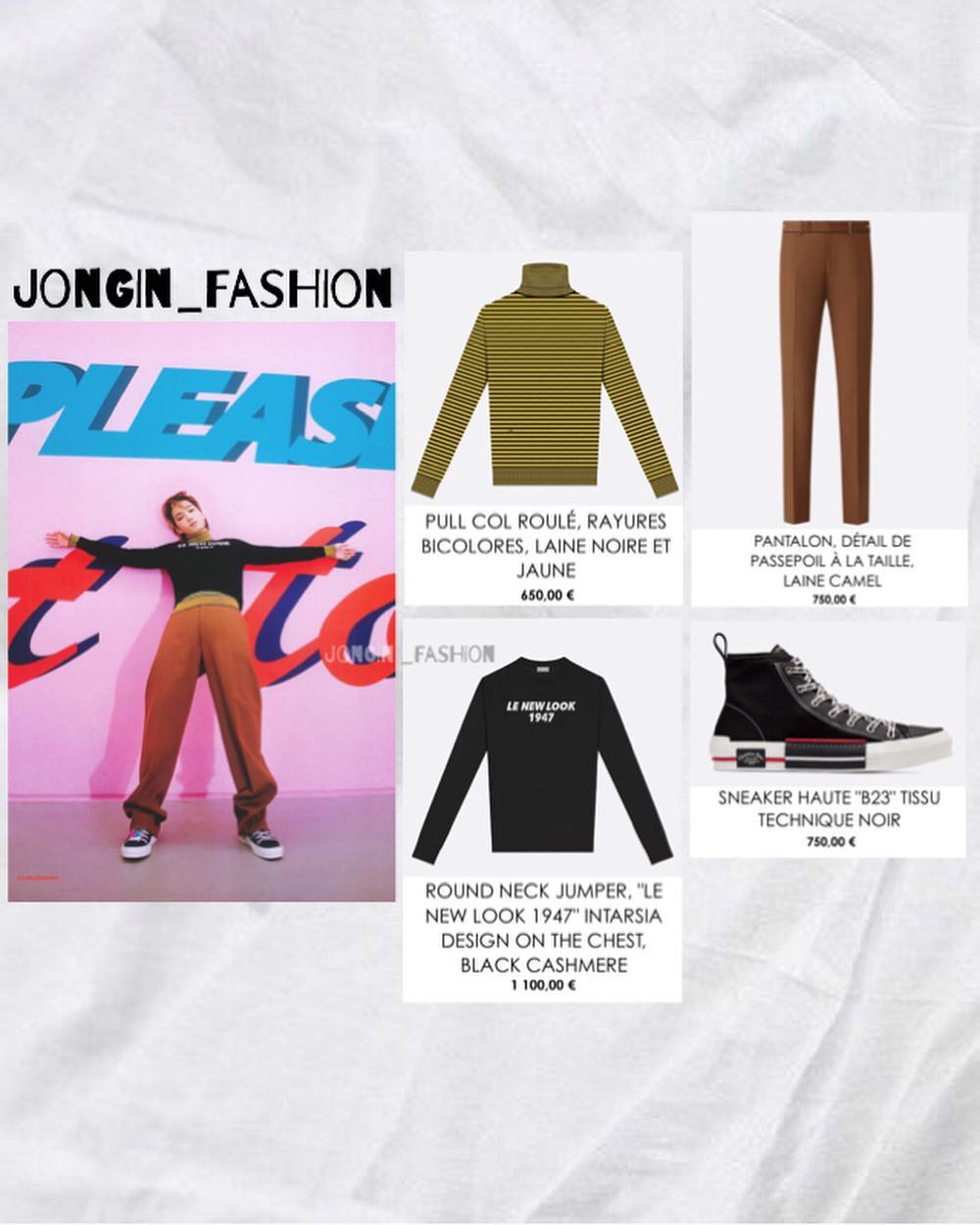 10 Fashion item Kai EXO, ada yang seharga satu mobil