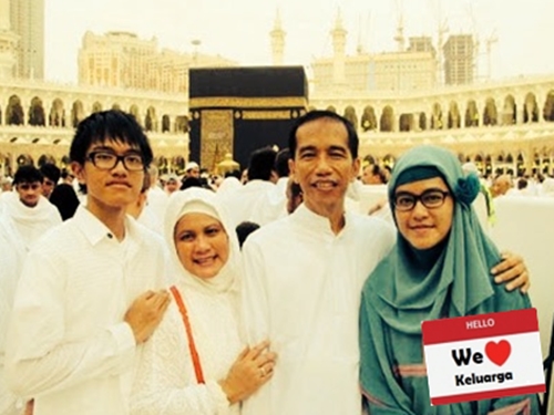 5 Foto lawas keluarga Presiden Jokowi, 3 anaknya curi perhatian