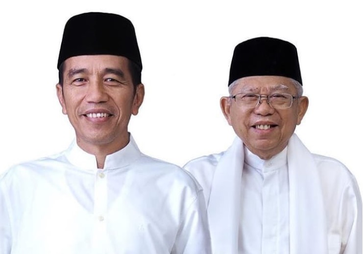 Beda foto Jokowi-Ma'ruf dan Prabowo-Sandi di surat suara pilpres