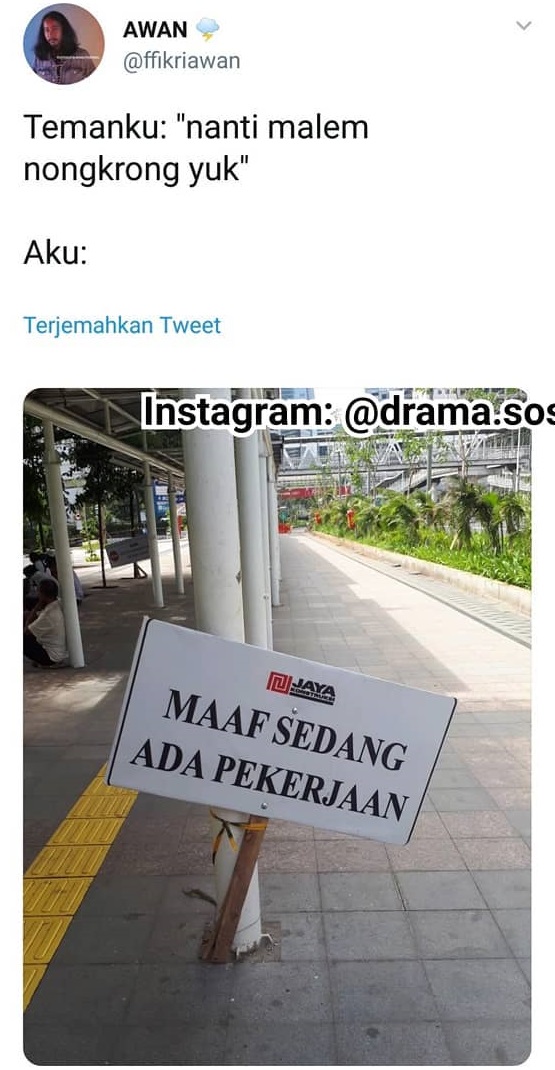 13 Pengumuman di jalanan ini bikin ketawa sambil tepuk jidat