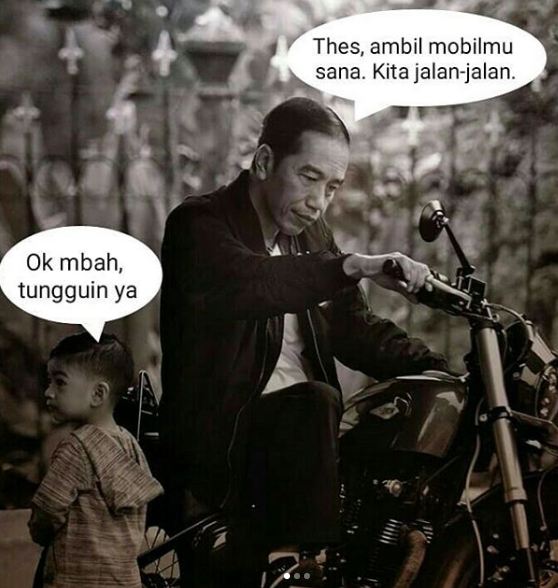10 Obrolan imajiner Jan Ethes dengan Jokowi ini ceriakan harimu