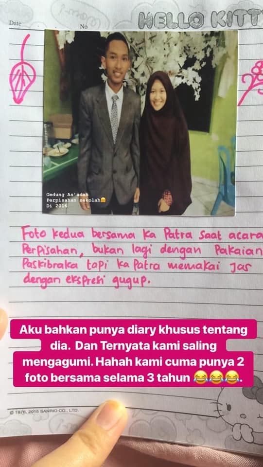 Viral kisah cewek dinikahi ketua MOS galak waktu SMA tanpa pacaran