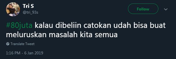 12 Cuitan lucu uang Rp 80 juta ini kocaknya bikin senyum kecut