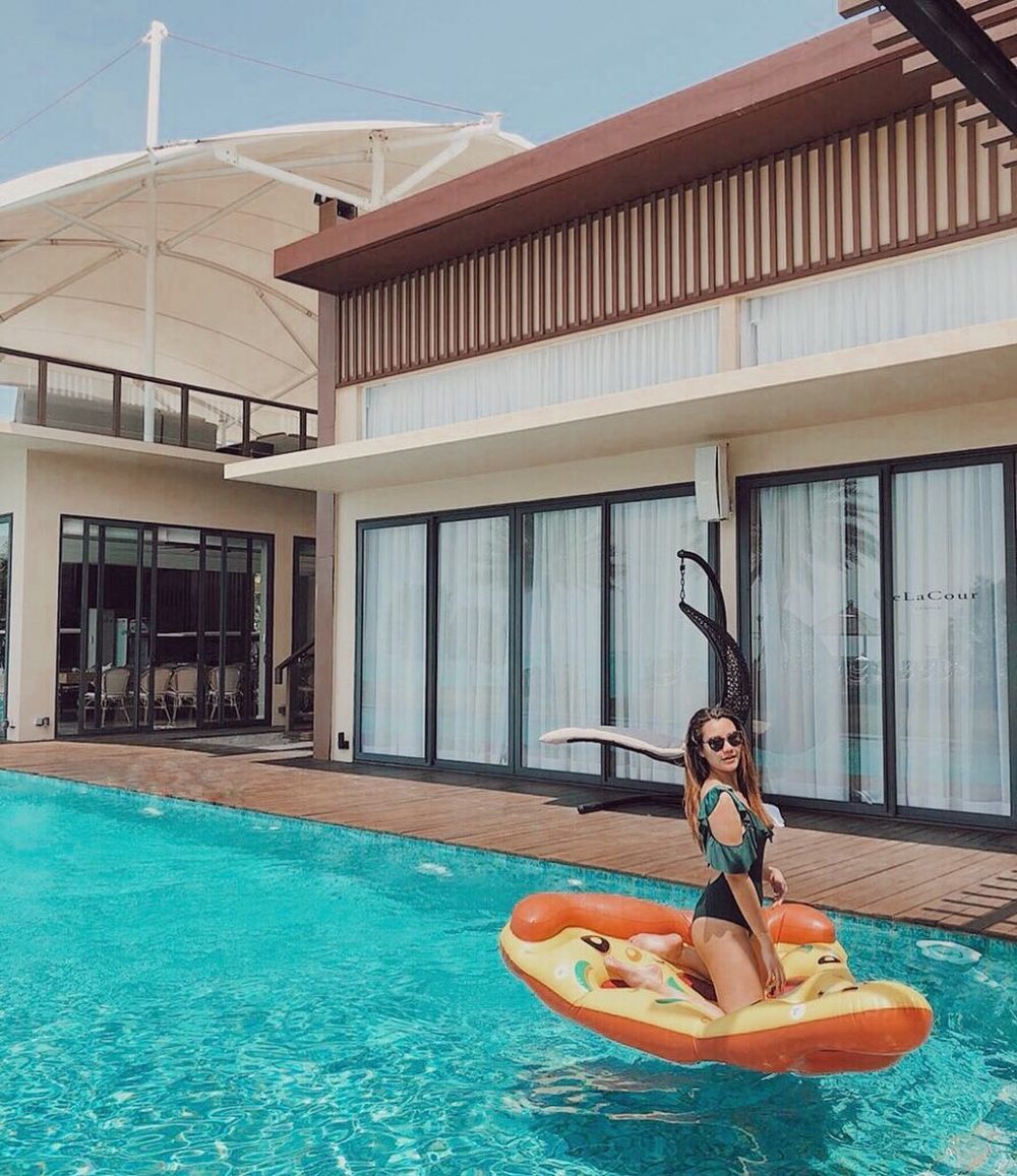 14 Gaya liburan Aaliyah Massaid ini bikin gagal fokus 