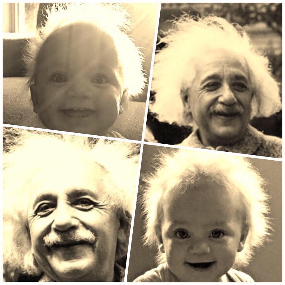 10 Potret Taylor McGowan, bayi imut dengan rambut mirip Einstein