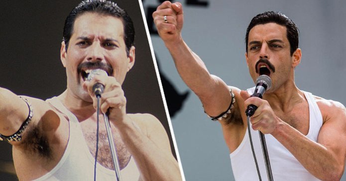 10 Foto Rami Malek jadi Freddie Mercury, layak raih Golden Globe