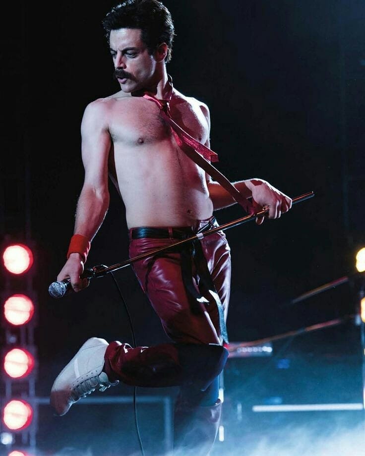 10 Foto Rami Malek jadi Freddie Mercury, layak raih Golden Globe