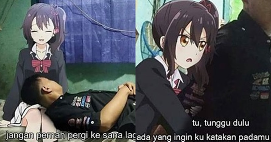 8 Percakapan imajiner tokoh anime dengan manusia, bikin ngakak