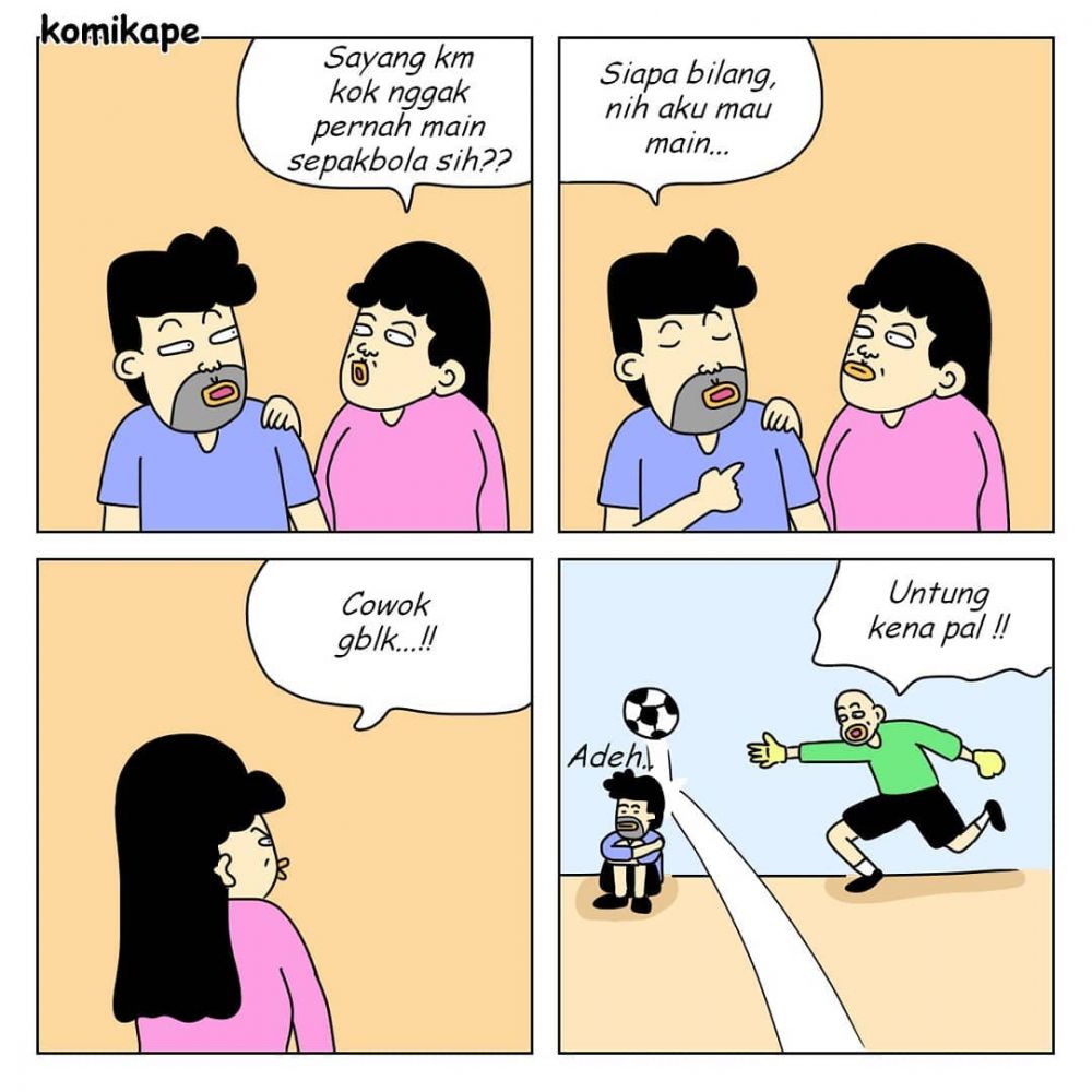 10 Komik strip lucu diajak jalan pacar ini bikin ketawa