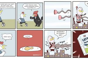 10 Komik strip asal usul nama makanan ini kocak