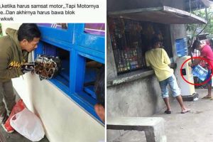 15 Foto lucu ini bukti bapak-bapak nggak pernah kehabisan ide