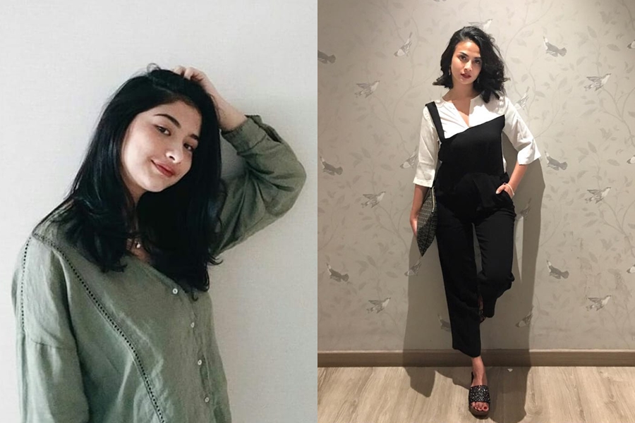 10 Beda gaya Vanessa Angel dan Faye Nicole, dulu sahabat karib