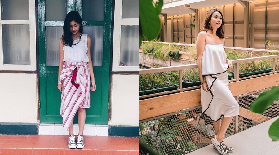 10 Beda gaya Vanessa Angel dan Faye Nicole, dulu sahabat karib