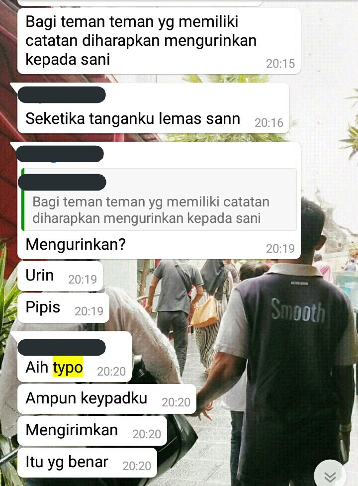 12 Momen salah ketik di grup chat ini bikin auto ngakak
