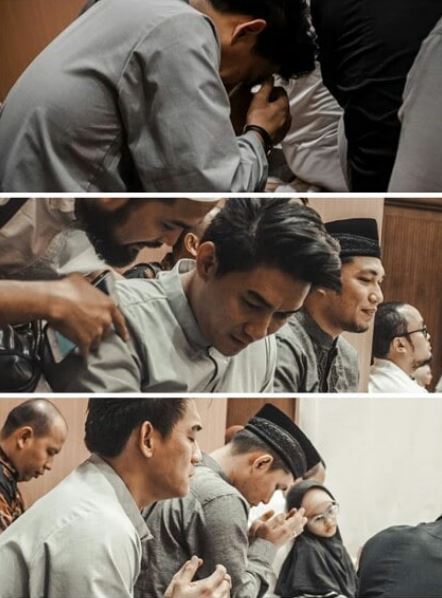 10 Potret Ifan Seventeen ikuti kajian artis usai dilanda musibah