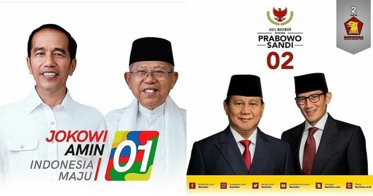 Elektabilitas Jokowi-Ma'ruf Amin unggul dari Prabowo-Sandi