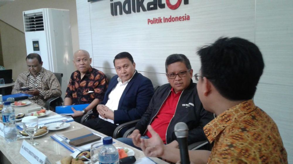 Elektabilitas Jokowi-Ma'ruf Amin unggul dari Prabowo-Sandi