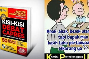 8 Meme lucu kisi-kisi debat capres ini bikin politik jadi asyik