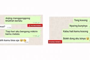 11 Gombalan lucu pakai peribahasa ini bikin cekikikan