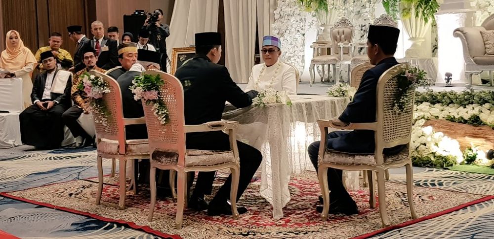 5 Momen pernikahan putri keempat Ma'ruf Amin, Jokowi jadi saksi