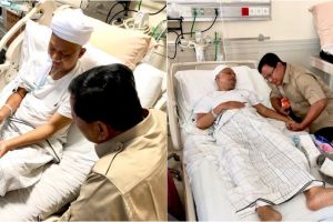 Momen Prabowo jenguk Ustaz Arifin Ilham, tunjukkan video berkuda