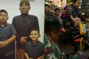 Ini pengakuan ayah bocah tabrak senapan di markas TNI