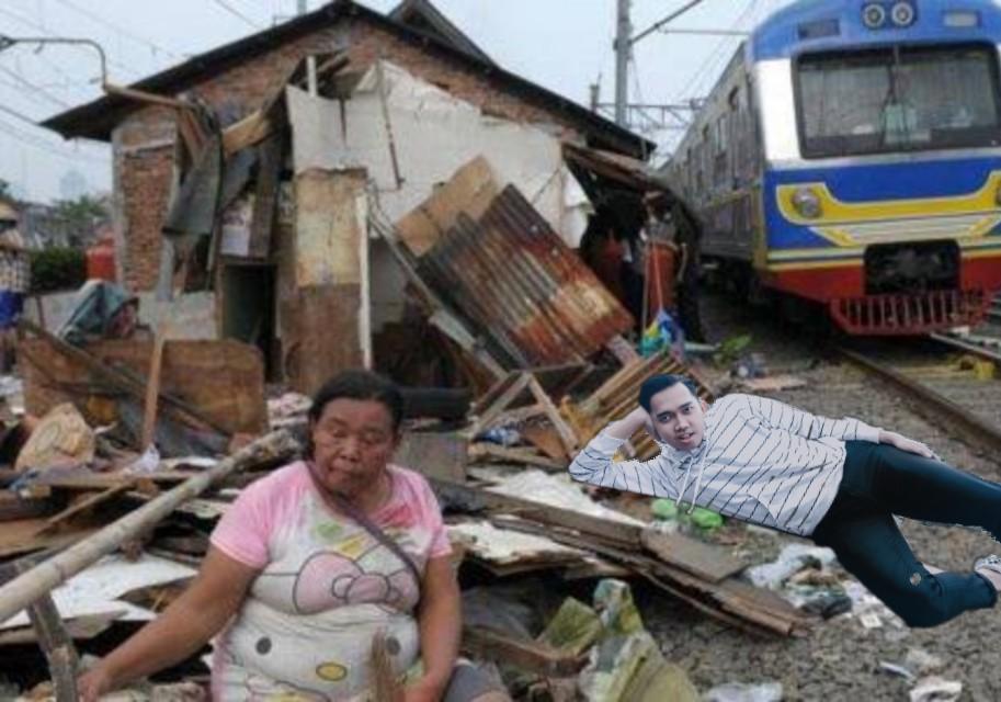 Minta ditambahin pemandangan, 12 foto editan cowok ini jadi lucu