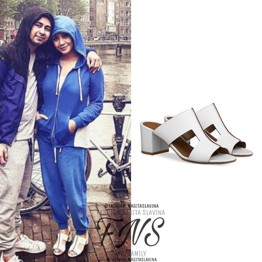 11 Gaya simpel Nagita Slavina saat liburan ini ternyata tak murah