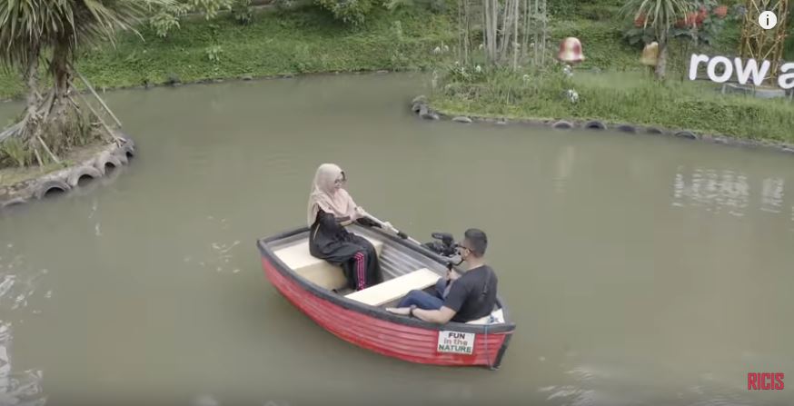 Ria Ricis liburan ekstrem di Bandung, jajal 5 wahana menantang