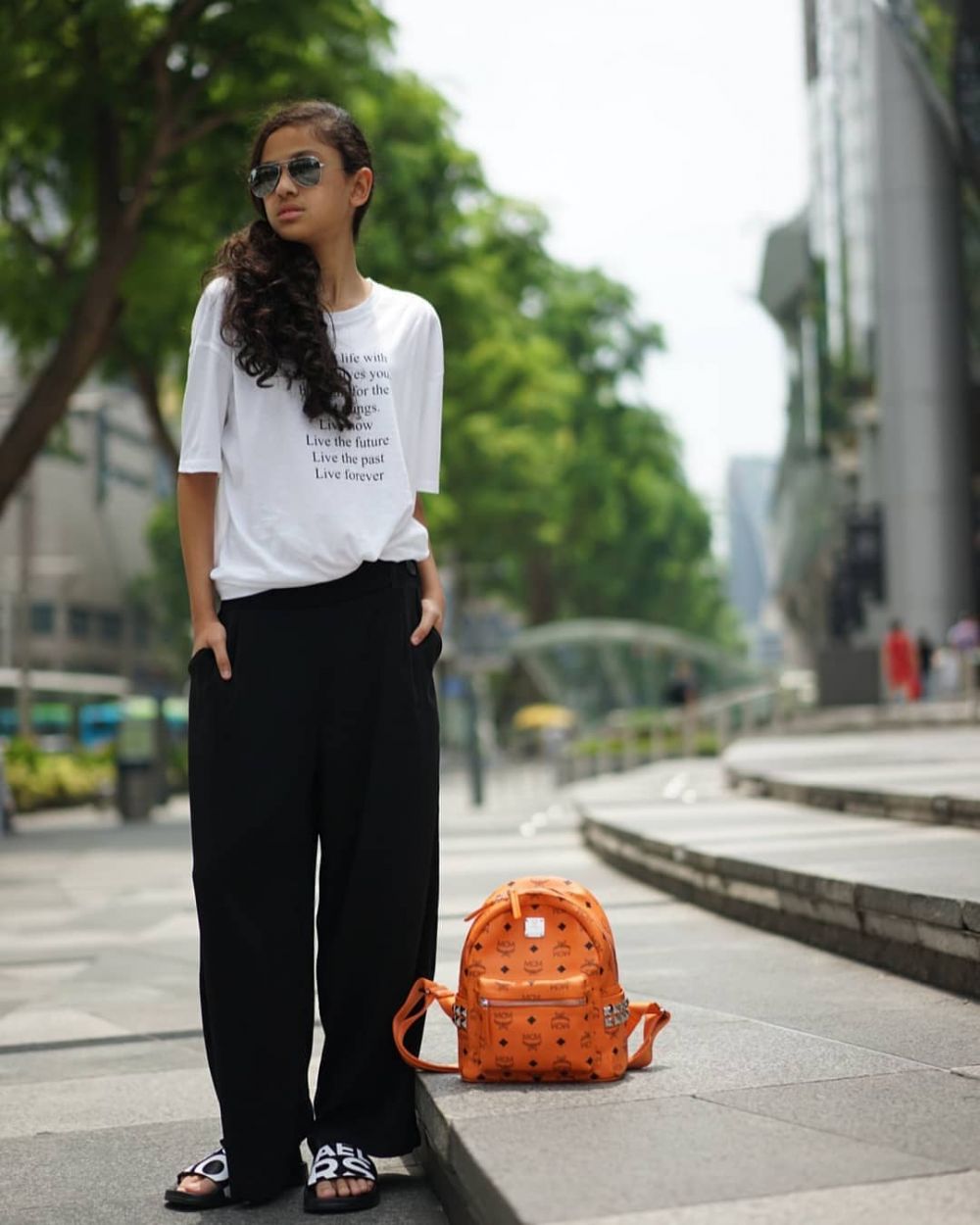 15 Inspirasi fashion Asila Maisa putri Ramzi, simpel & kece