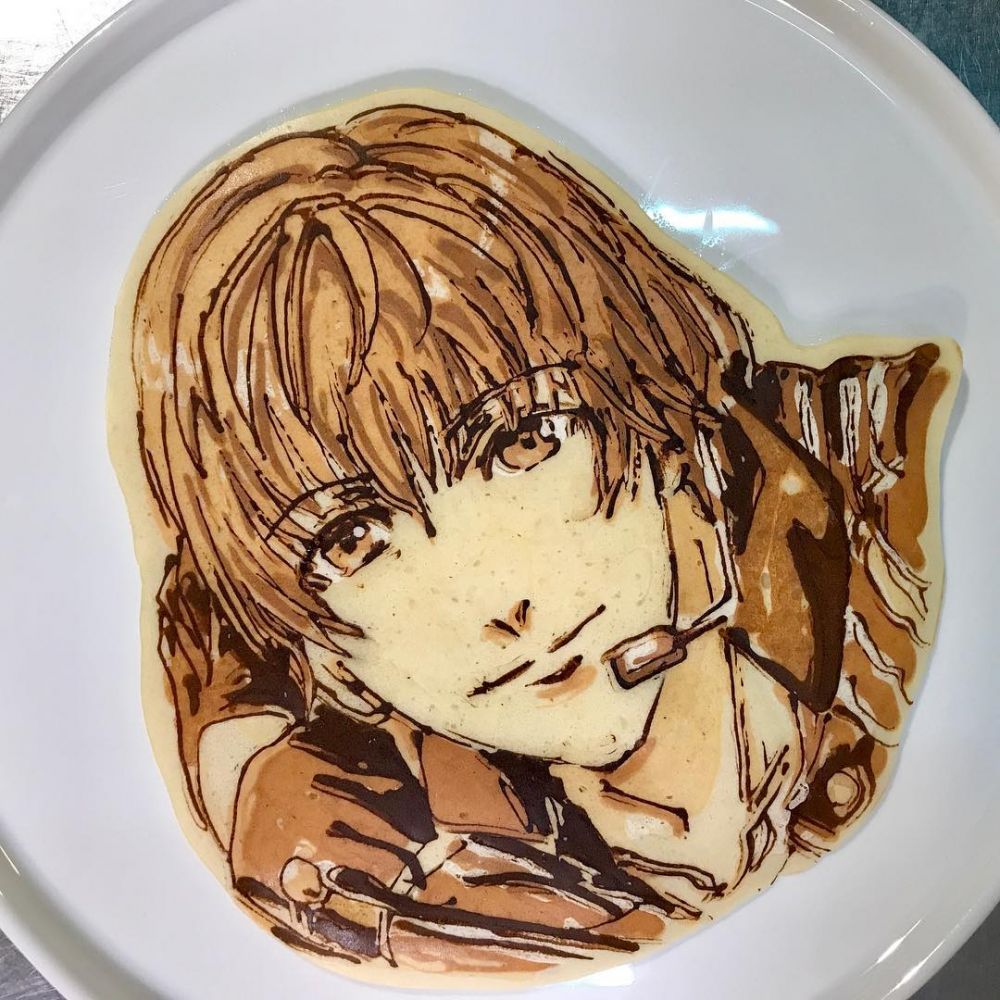 pancake art unik  ©  Instagram/@keinagaki