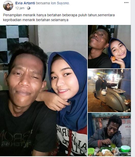 Postingan cewek cantik bareng kekasih ini viral, jodoh itu nyata