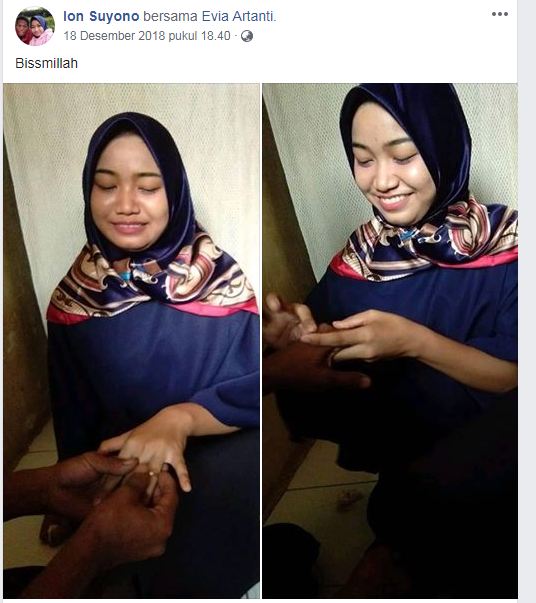 Postingan cewek cantik bareng kekasih ini viral, jodoh itu nyata