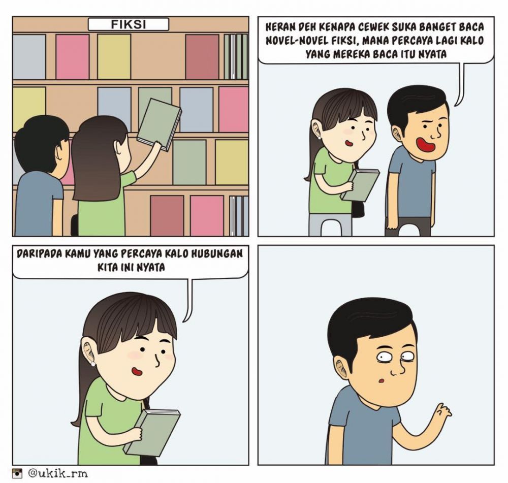 12 Komik strip lucu 'asal cewek senang' ini kocak abis