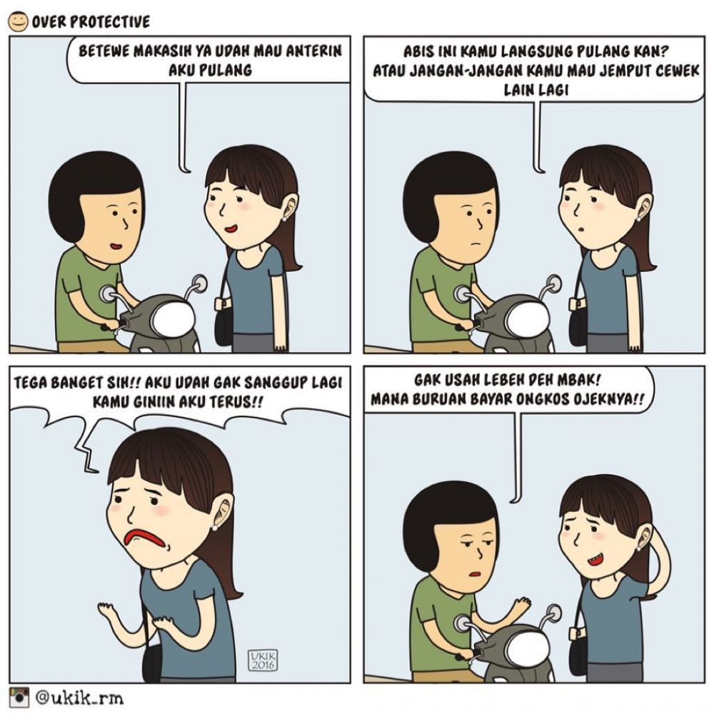 12 Komik strip lucu 'asal cewek senang' ini kocak abis