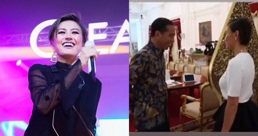 Agnez Mo ketemu Jokowi di istana, ngevlog hingga minta dukungan